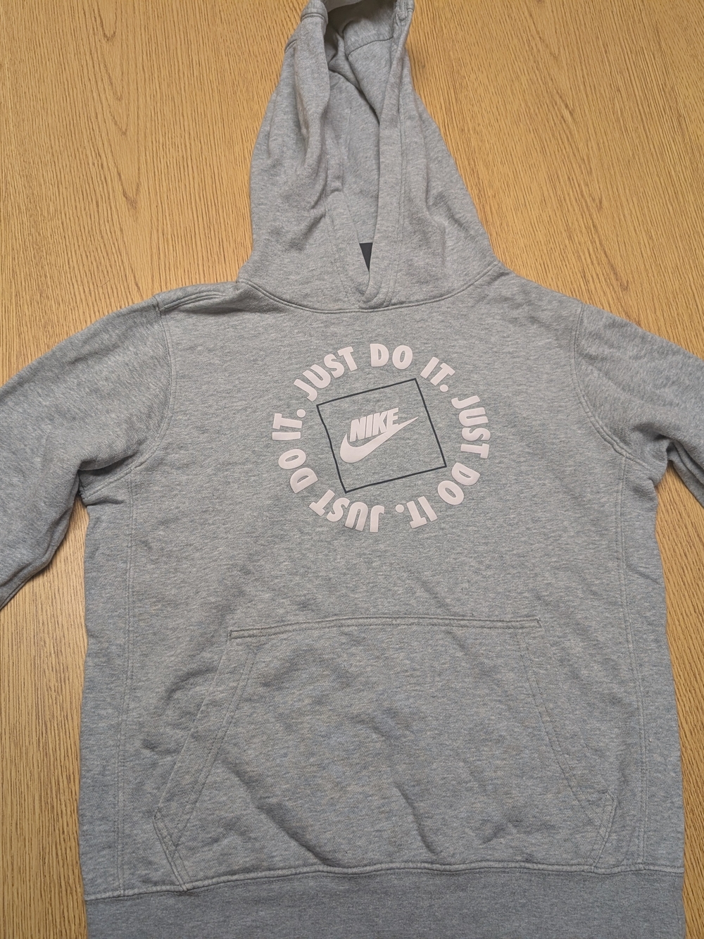 Nike Grey Shirt with White Logo